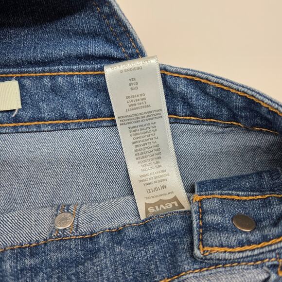 Levi's Overall Skirt Bib Youth Medium 10/12 - Picture 8 of 12